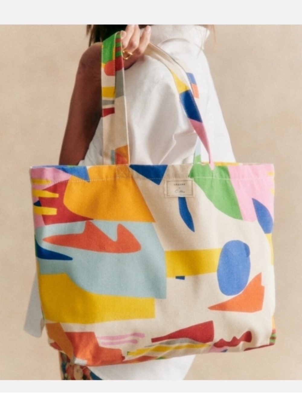 Sezane x G Keri collab rare limited release tote bag